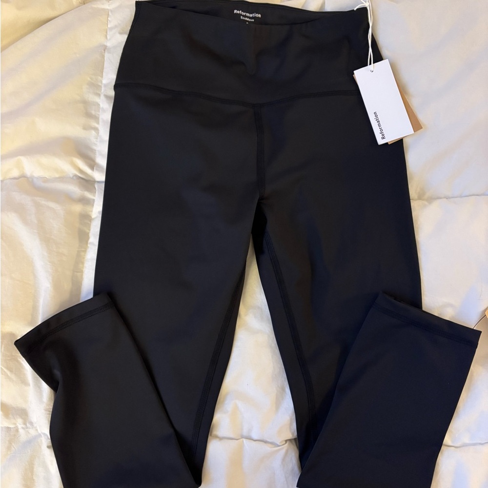 Reformation NWT EcoMove Black Leggings